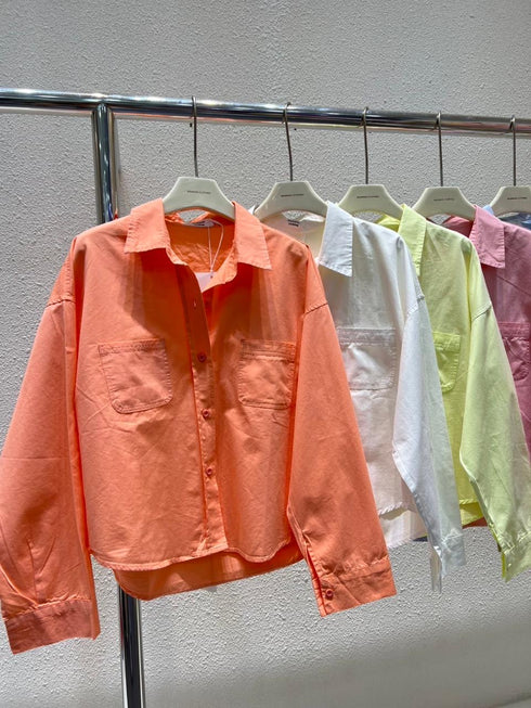 WANWAN Collar Down Shirts
